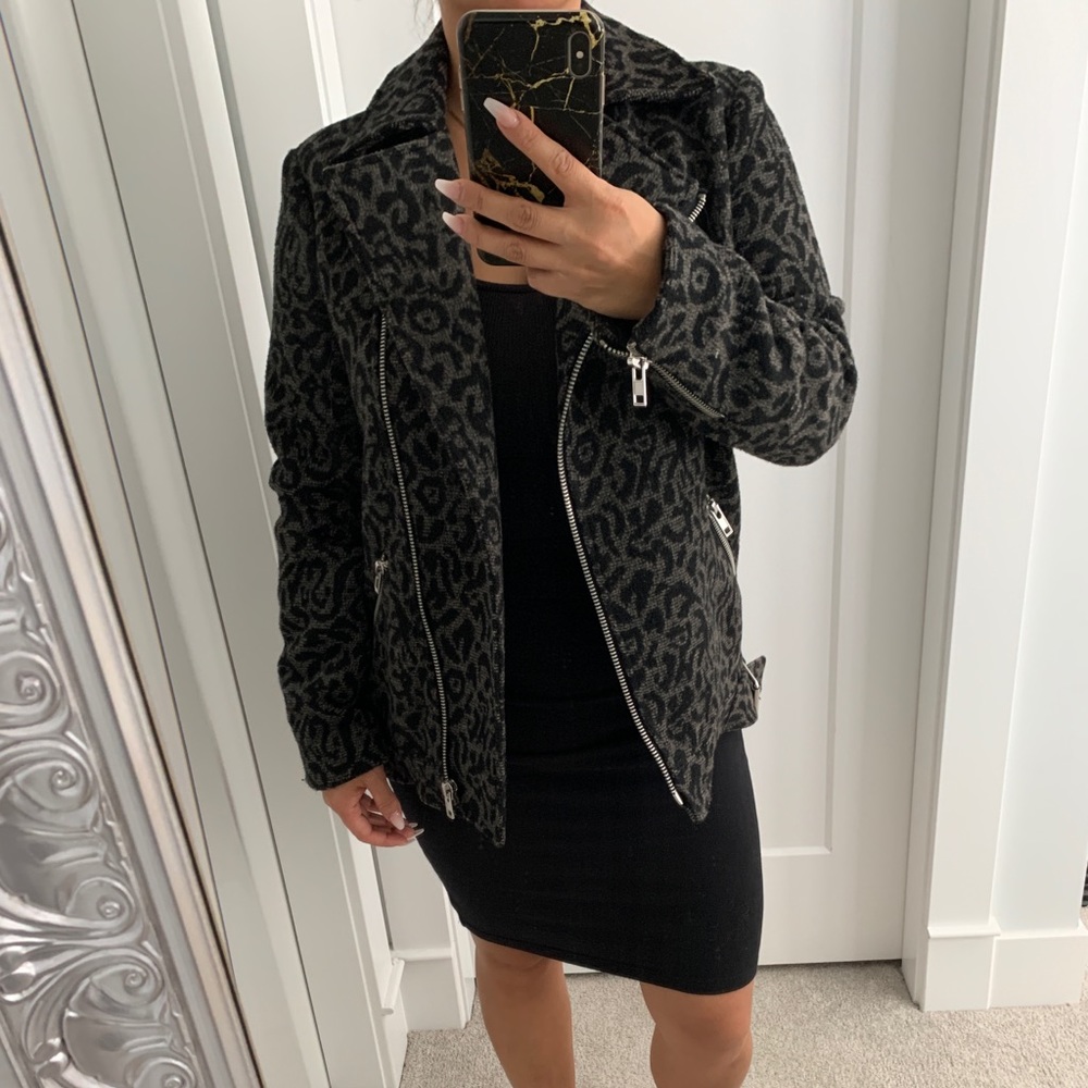 FOREVER 21 Moto Wool like Coat